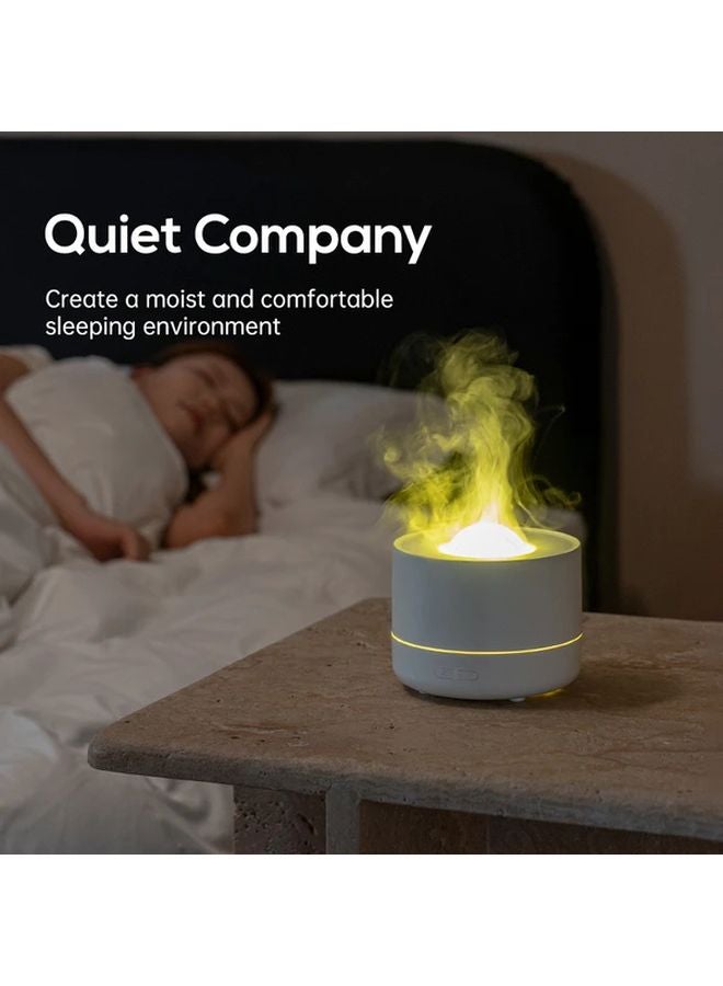 Angel White Starry Sky Projection Lamp Humidifier Air Purifier Large Water Tank USB - Image 4